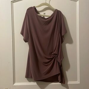 Dusty rose blouse